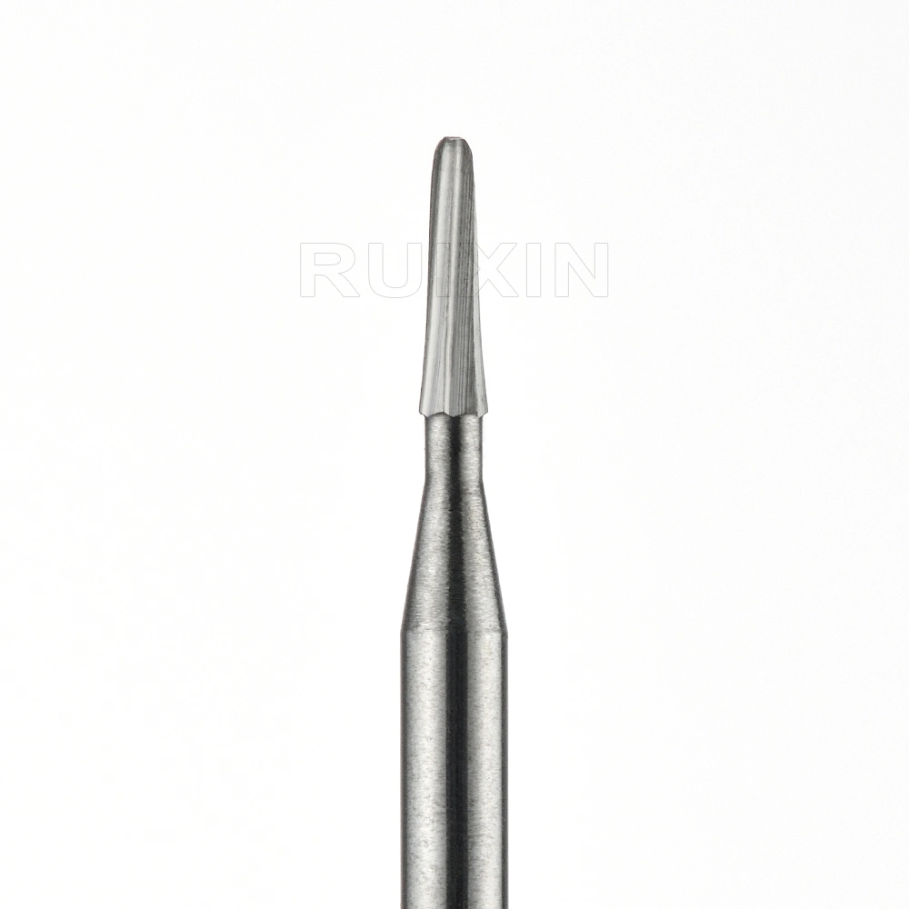 Medical Milling Equipment Factory Dental Clinic Intraoral One-Piece Carbide Bur Taper Plain Cut FG-1170 ISO 194/010