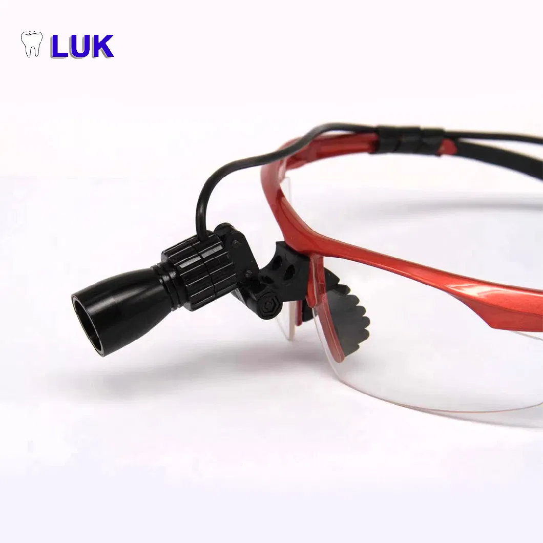 Fine Viewing Image Ultra-Light Weight Medical Dentist LED Loupe