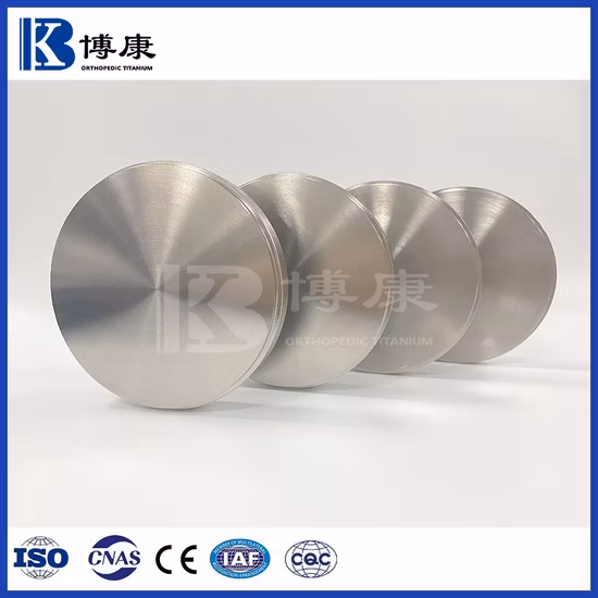 Dental CAD Cam Coping Materials 98mm Titanium Discs for Dental Implant
