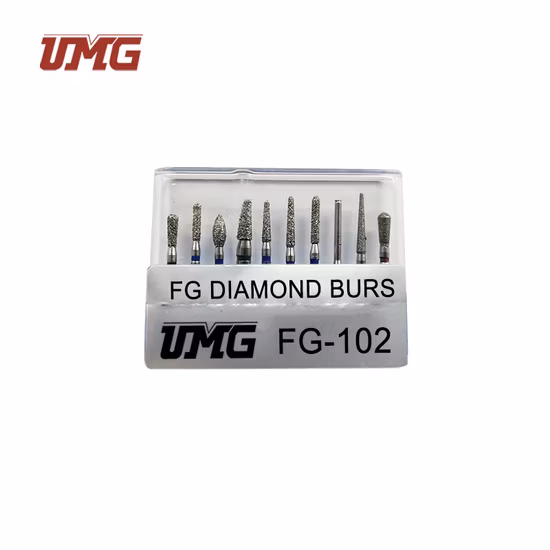 Hot Selling 10PCS Azdent Dental Diamond Burs Ceramic Restoration Kit