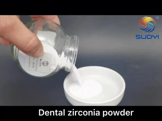 Dry Ready to Press Zirconia Powder Zro2 Tosoh for Dental Zirconia Block False Teeth Material Zirconia Blank