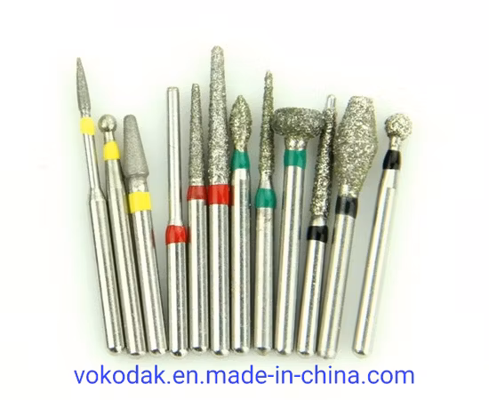 Diamond Dental Burs Dental Diamond Burs for Crown Preparation Manufacturers